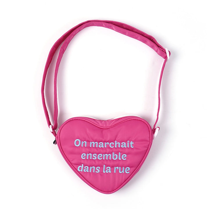 ※予約販売【noonoosoom】Heart bag（Pink）