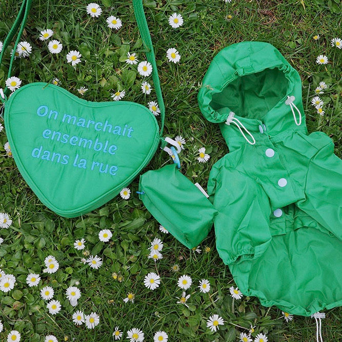 ※予約販売【noonoosoom】Heart bag（Green）