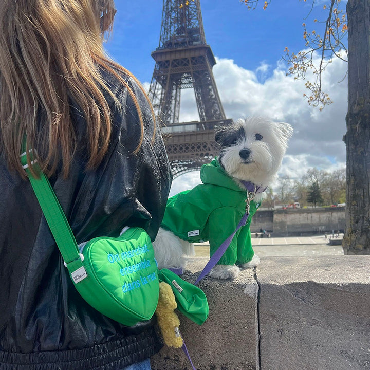 ※予約販売【noonoosoom】Heart bag（Green）