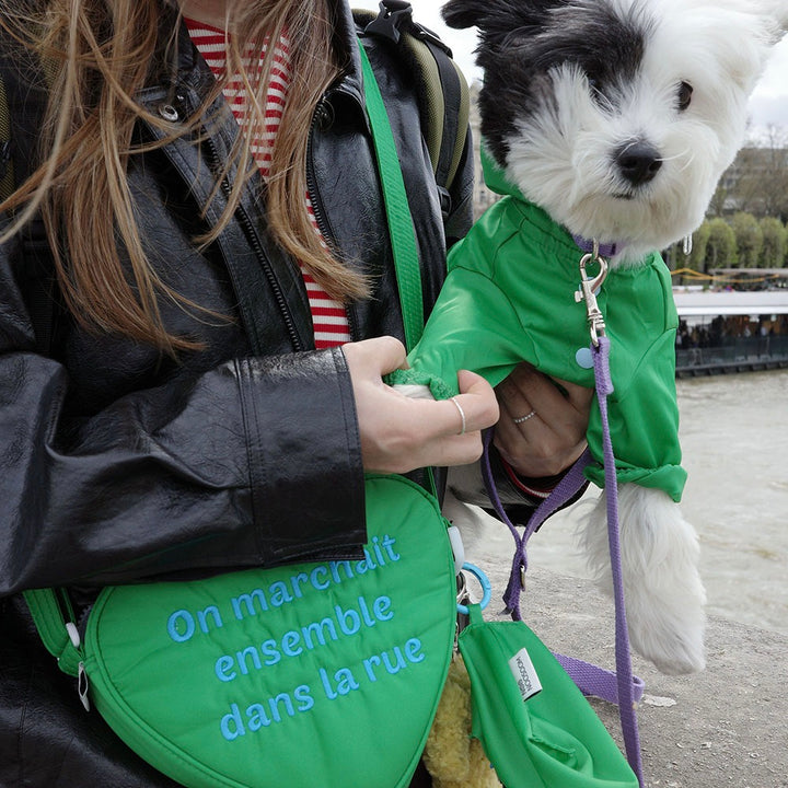 ※予約販売【noonoosoom】Heart bag（Green）