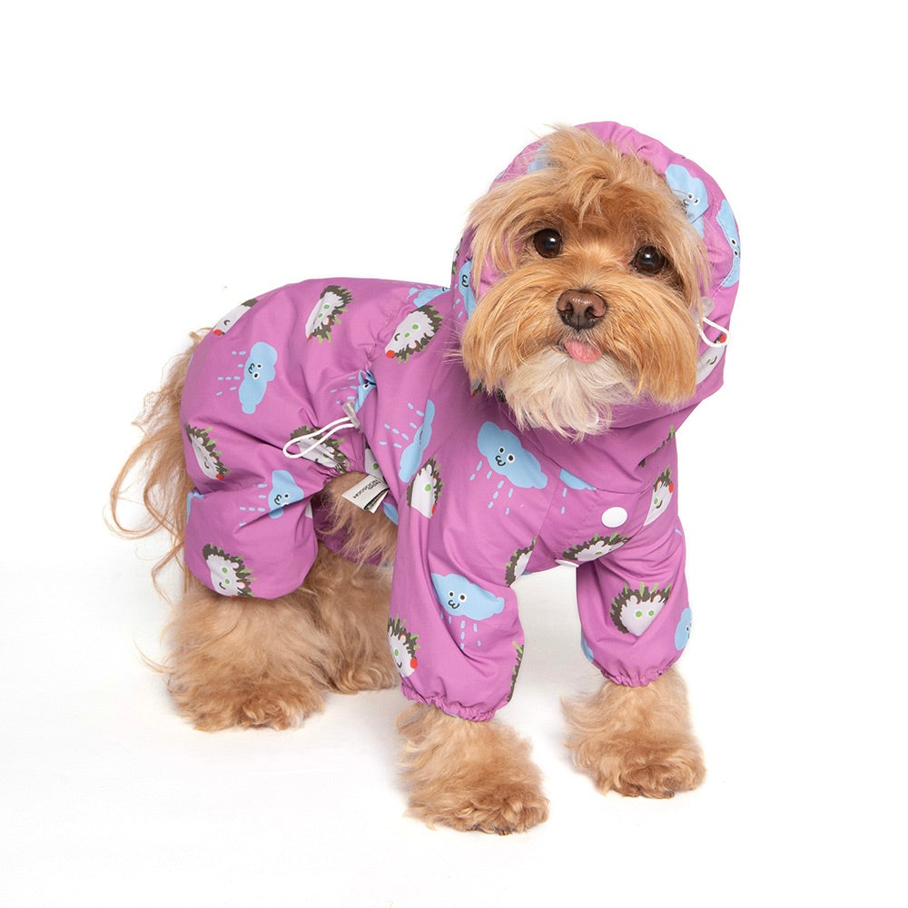 即納【noonoosoom】Noonoo Buddy Rain Suit（Purple）