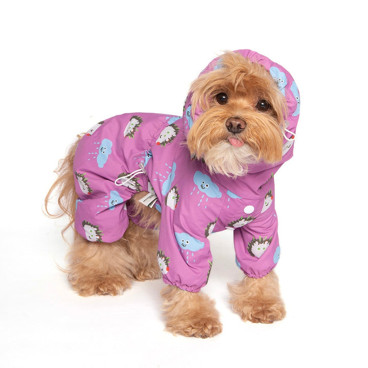 即納【noonoosoom】Noonoo Buddy Rain Suit（Purple）