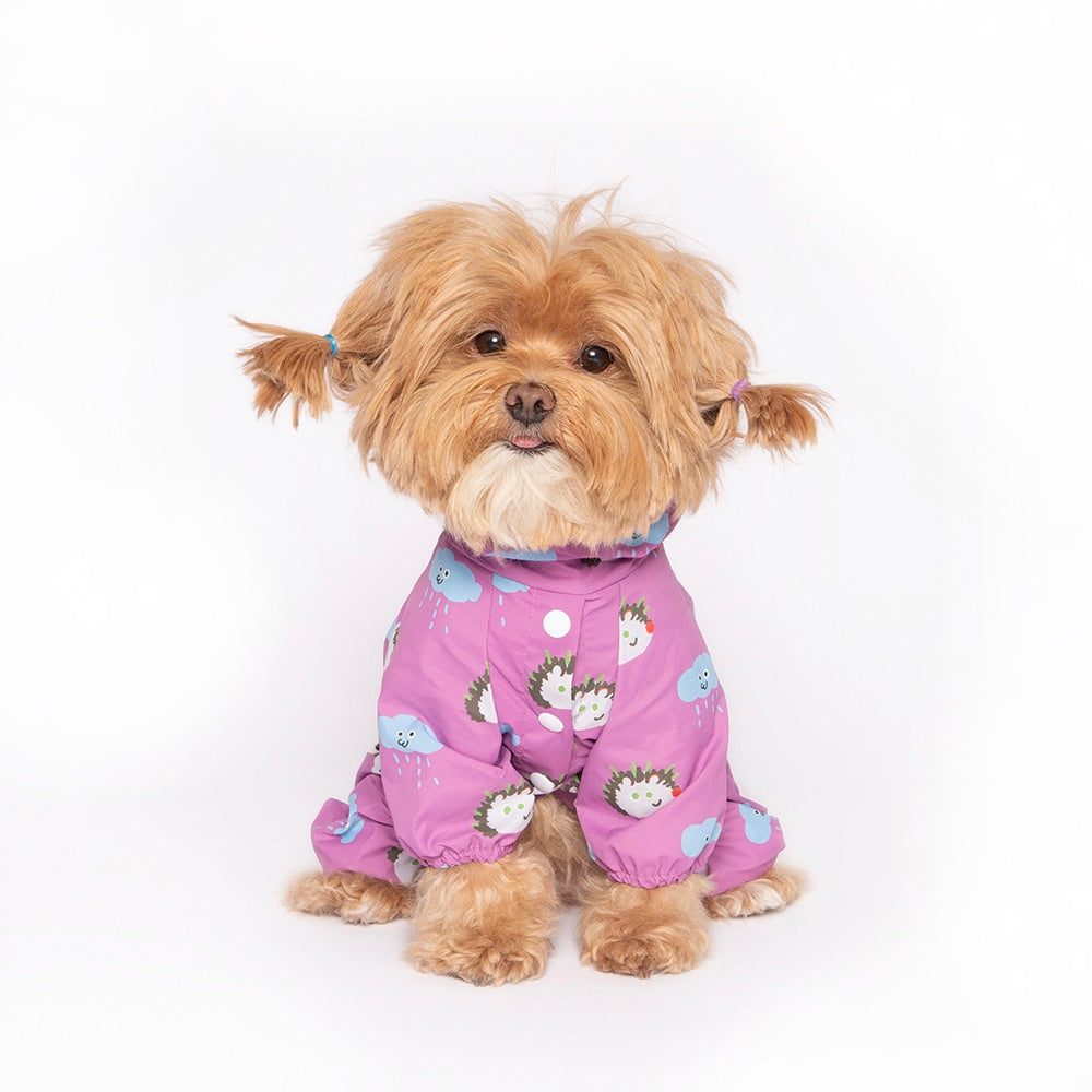 即納【noonoosoom】Noonoo Buddy Rain Suit（Purple）
