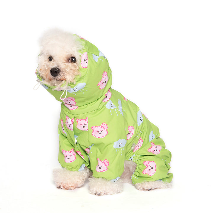 即納【noonoosoom】Noonoo Buddy Rain Suit（Green）