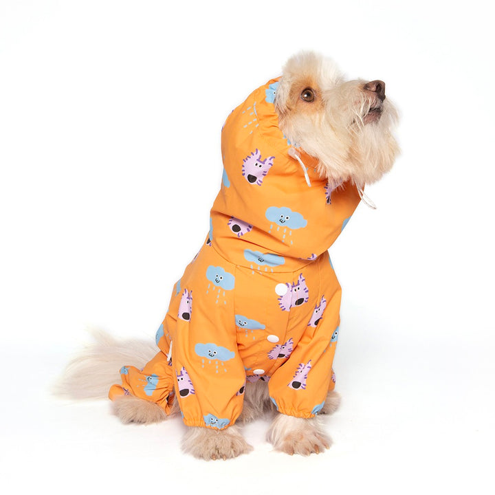 即納【noonoosoom】Noonoo Buddy Rain Suit（Orange）