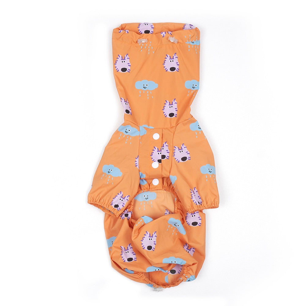 即納【noonoosoom】Noonoo Buddy Rain Suit（Orange）