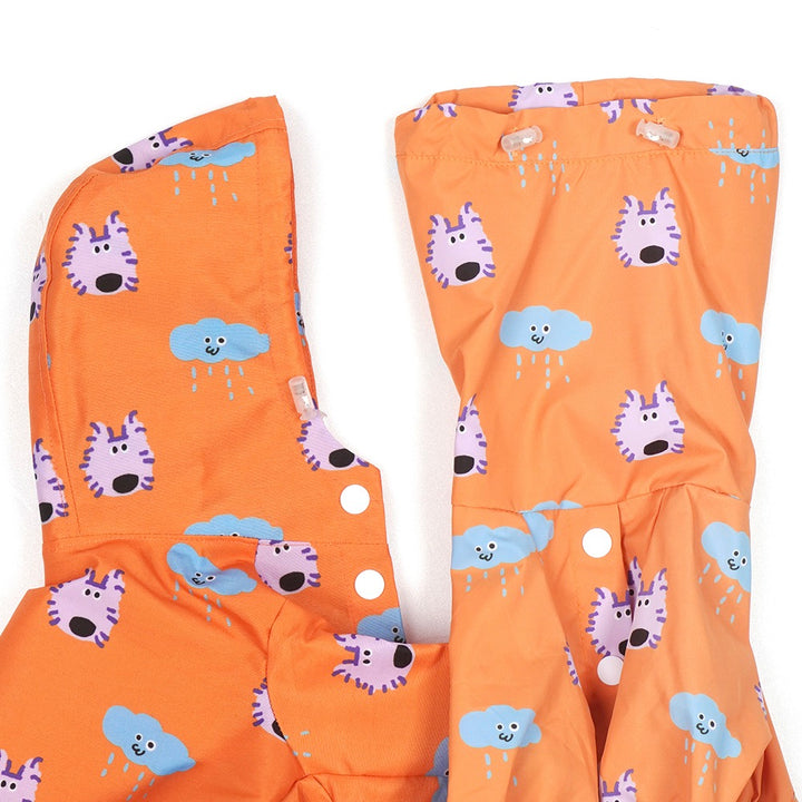即納【noonoosoom】Noonoo Buddy Rain Suit（Orange）