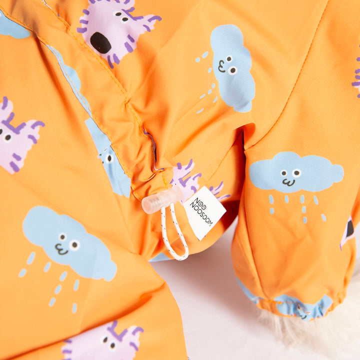 即納【noonoosoom】Noonoo Buddy Rain Suit（Orange）