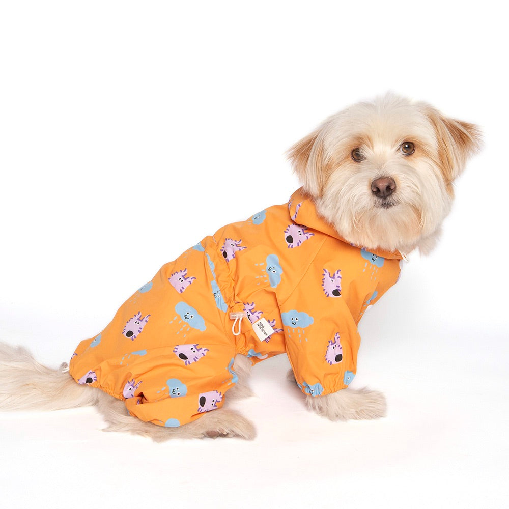 即納【noonoosoom】Noonoo Buddy Rain Suit（Orange）