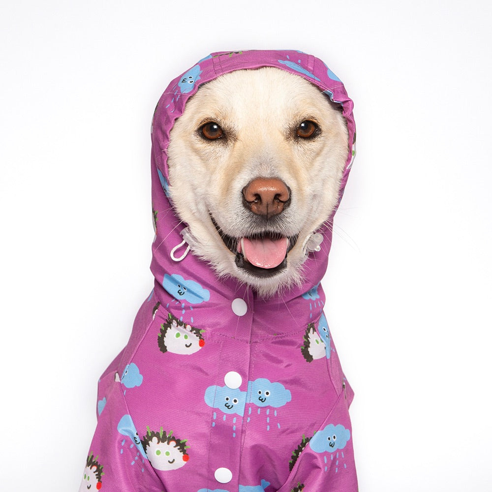 即納【noonoosoom】Noonoo buddy rain jacket（Purple）