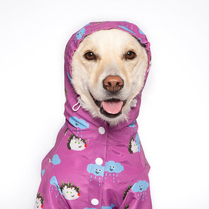 即納【noonoosoom】Noonoo buddy rain jacket（Purple）