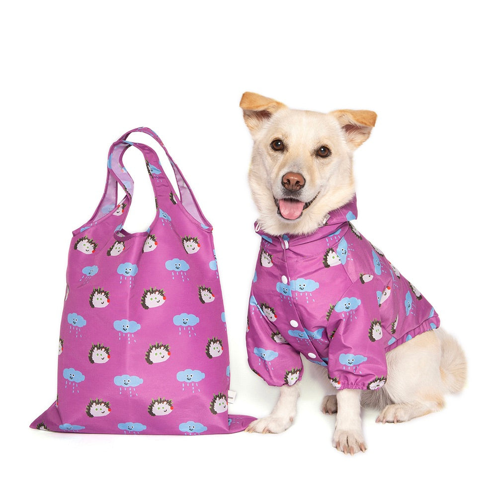 即納【noonoosoom】Noonoo buddy rain jacket（Purple）