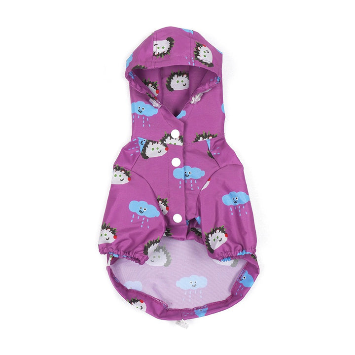 即納【noonoosoom】Noonoo buddy rain jacket（Purple）