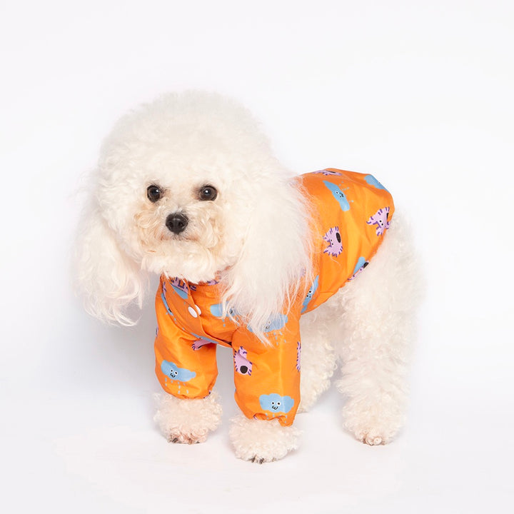 即納【noonoosoom】Noonoo buddy rain jacket（Orange）