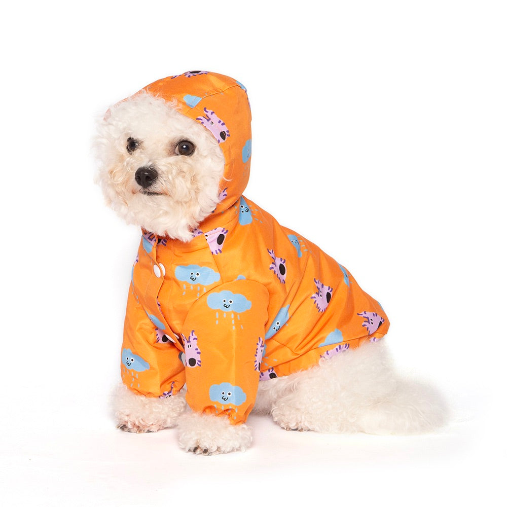 即納【noonoosoom】Noonoo buddy rain jacket（Orange）