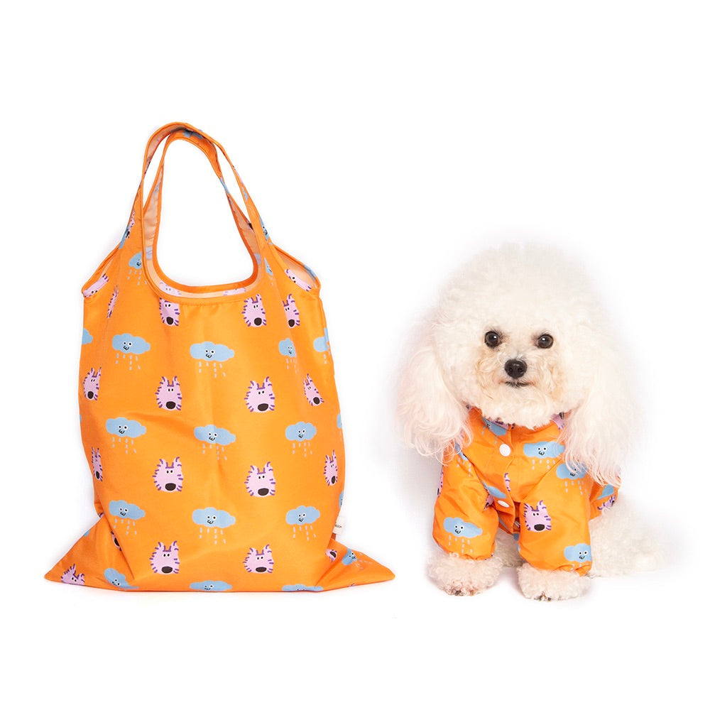 即納【noonoosoom】Noonoo buddy rain jacket（Orange）