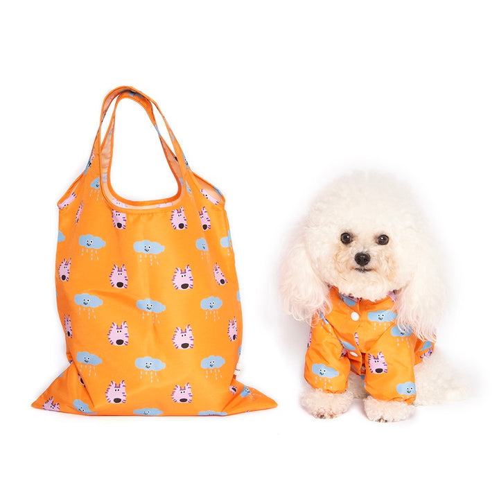 即納【noonoosoom】Noonoo buddy rain jacket（Orange）