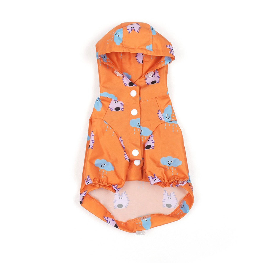即納【noonoosoom】Noonoo buddy rain jacket（Orange）