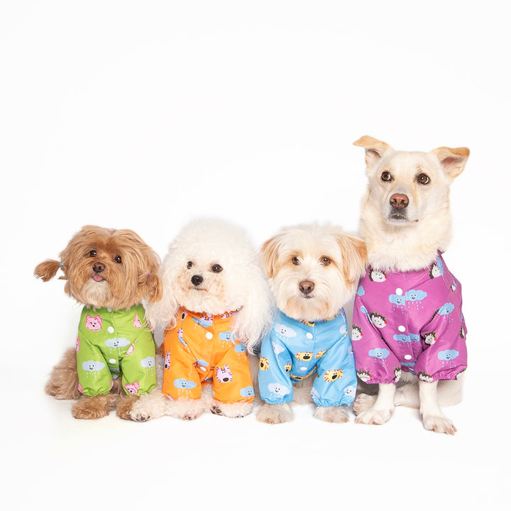即納【noonoosoom】Noonoo buddy rain jacket（Purple）