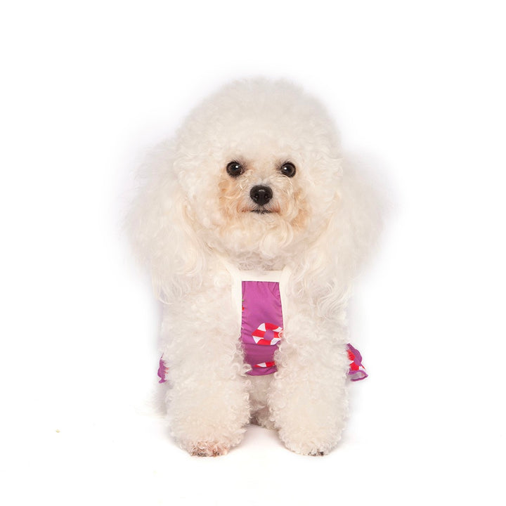 即納【noonoosoom】Noonoo buddy FAN dress（Purple）