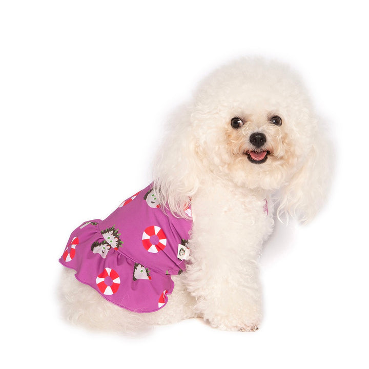即納【noonoosoom】Noonoo buddy FAN dress（Purple）