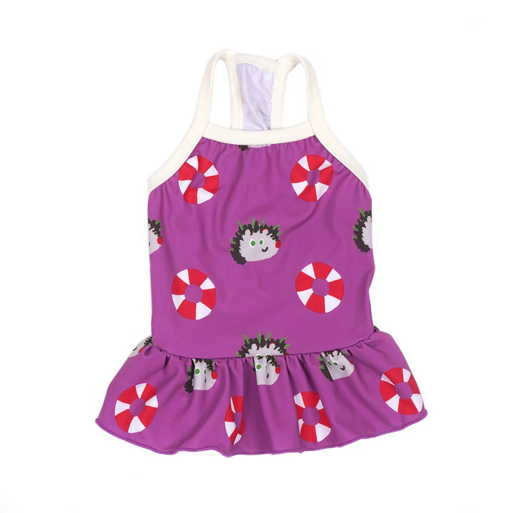 即納【noonoosoom】Noonoo buddy FAN dress（Purple）