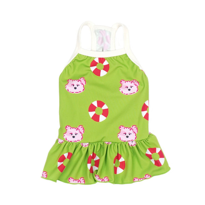 即納【noonoosoom】Noonoo buddy FAN dress（Green）