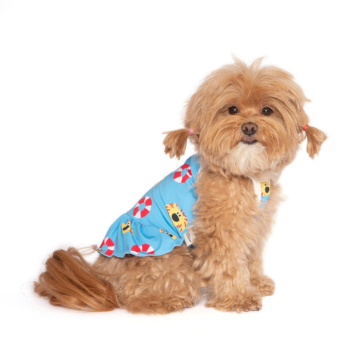 即納【noonoosoom】Noonoo buddy FAN dress（Sky）