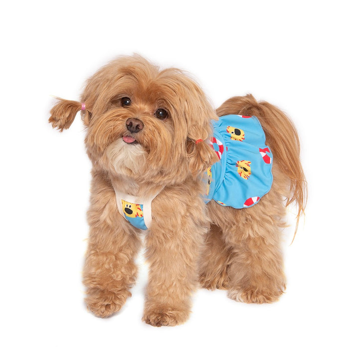 即納【noonoosoom】Noonoo buddy FAN dress（Sky）
