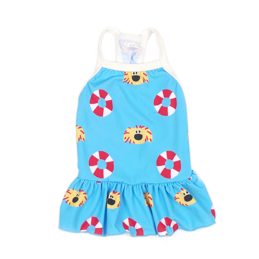 即納【noonoosoom】Noonoo buddy FAN dress（Sky）