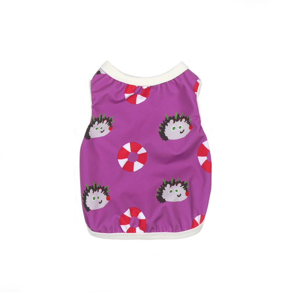 即納【noonoosoom】Noonoo buddy FAN tee（Purple）