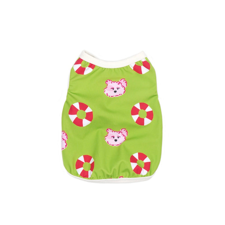 即納【noonoosoom】Noonoo buddy FAN tee（Green）