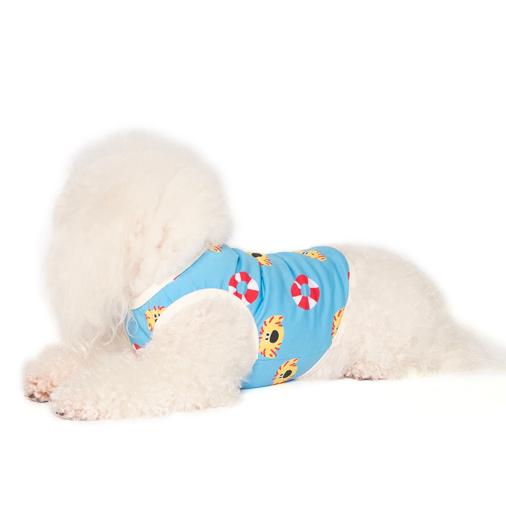 即納【noonoosoom】Noonoo buddy FAN tee（Sky）