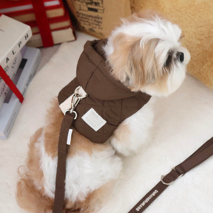 即納【DURANG RURANG】Daily Padding Harness（Brown）