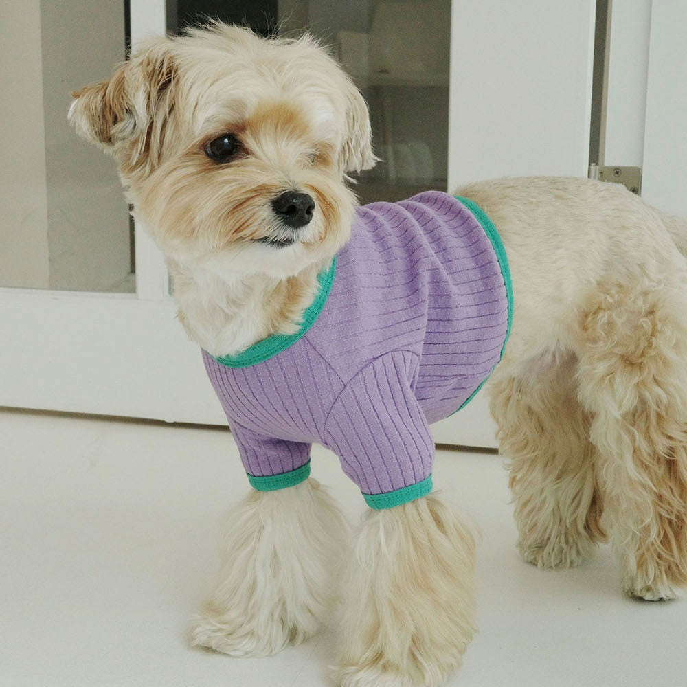 即納【noonoosoom】All day crop top（Purple）