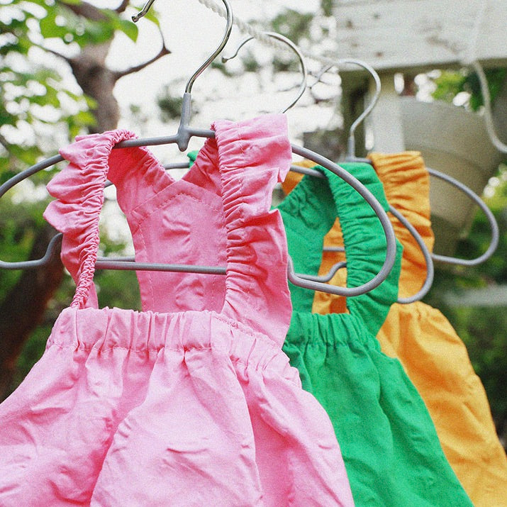 即納【noonoosoom】Dots baloon top（Pink）