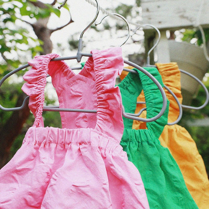 即納【noonoosoom】Dots baloon top（Yellow）