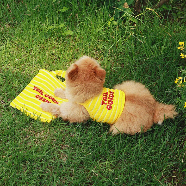 即納【noonoosoom】Tail guide crop top（Yellow）