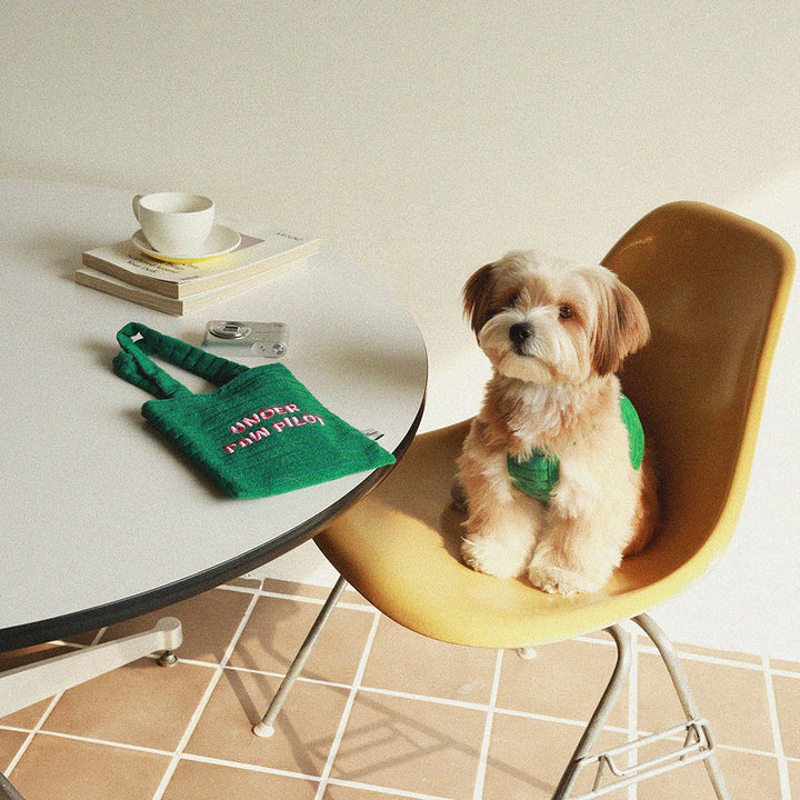 即納【noonoosoom】Paw pilot crop top（Green）