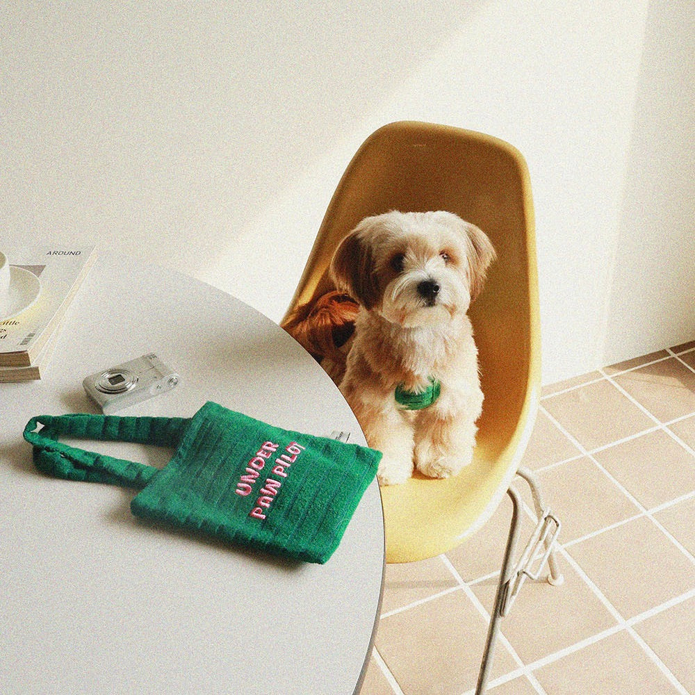 即納【noonoosoom】Paw pilot crop top（Green）