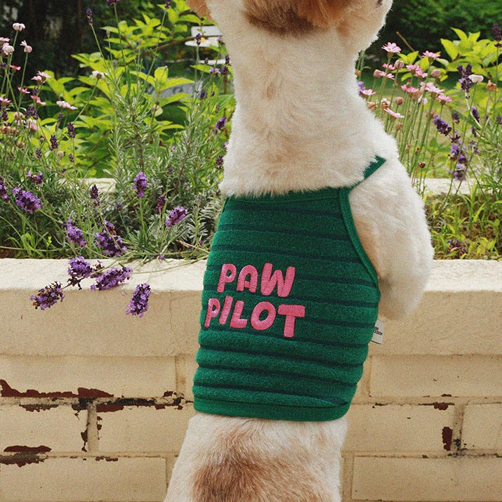 即納【noonoosoom】Paw pilot crop top（Green）