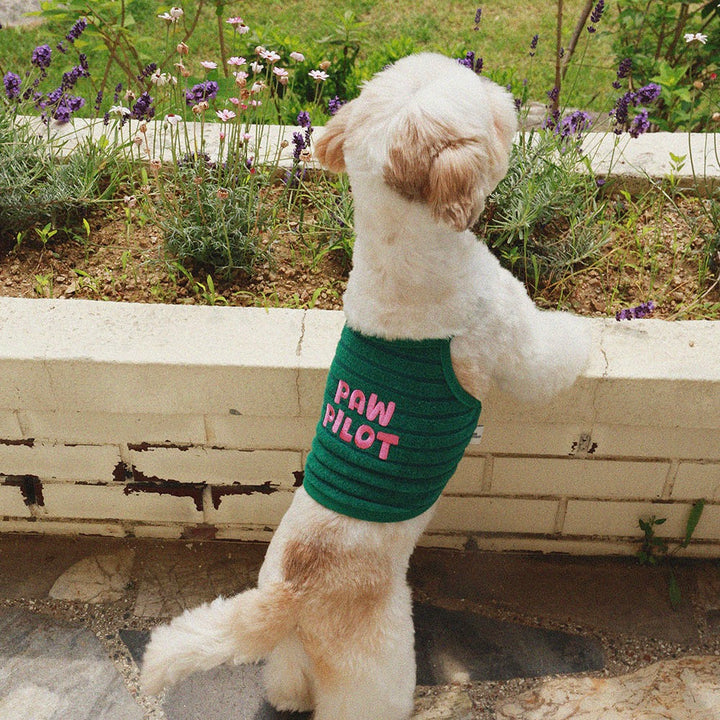 即納【noonoosoom】Paw pilot crop top（Green）