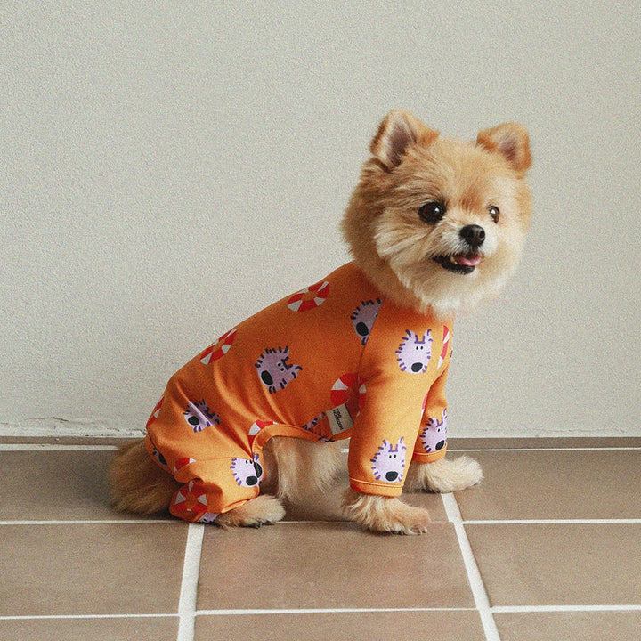 即納【noonoosoom】Noonoo buddy FAN all in one（Orange）