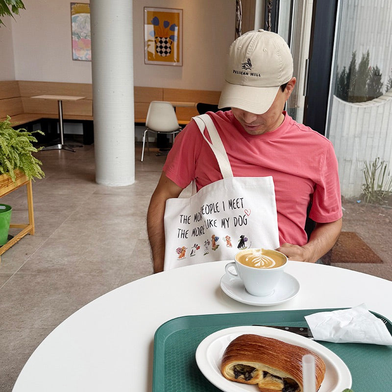 即納【OOPS! MY DOG】My Shoulder Bag（THE MORE PEOPLE I MEET THE MORE I LIKE MY DOG）