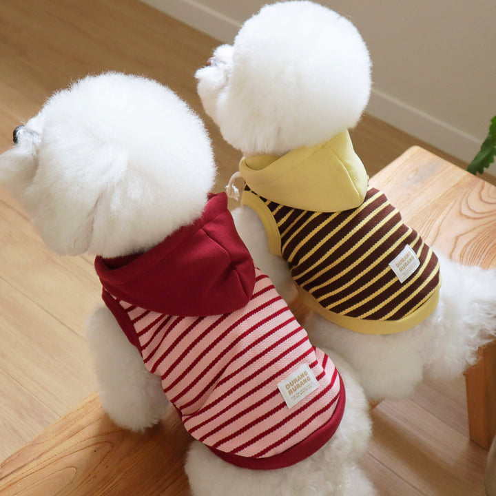 即納【DURANG RURANG】Nutty Hoodie Vest（Mocha Yellow）