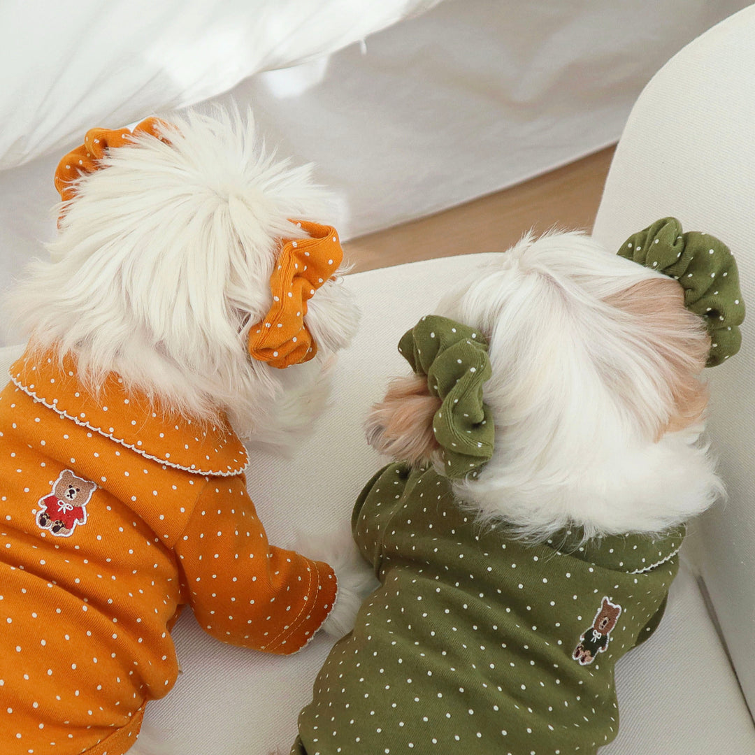 ※予約販売【DURANG RURANG】Dot Scrunchies