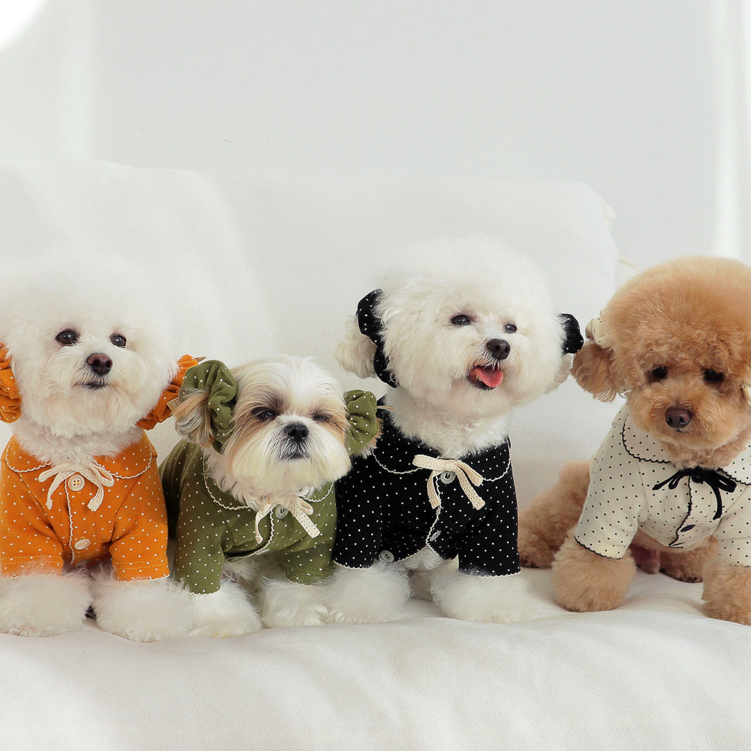 ※予約販売【DURANG RURANG】Dot Scrunchies