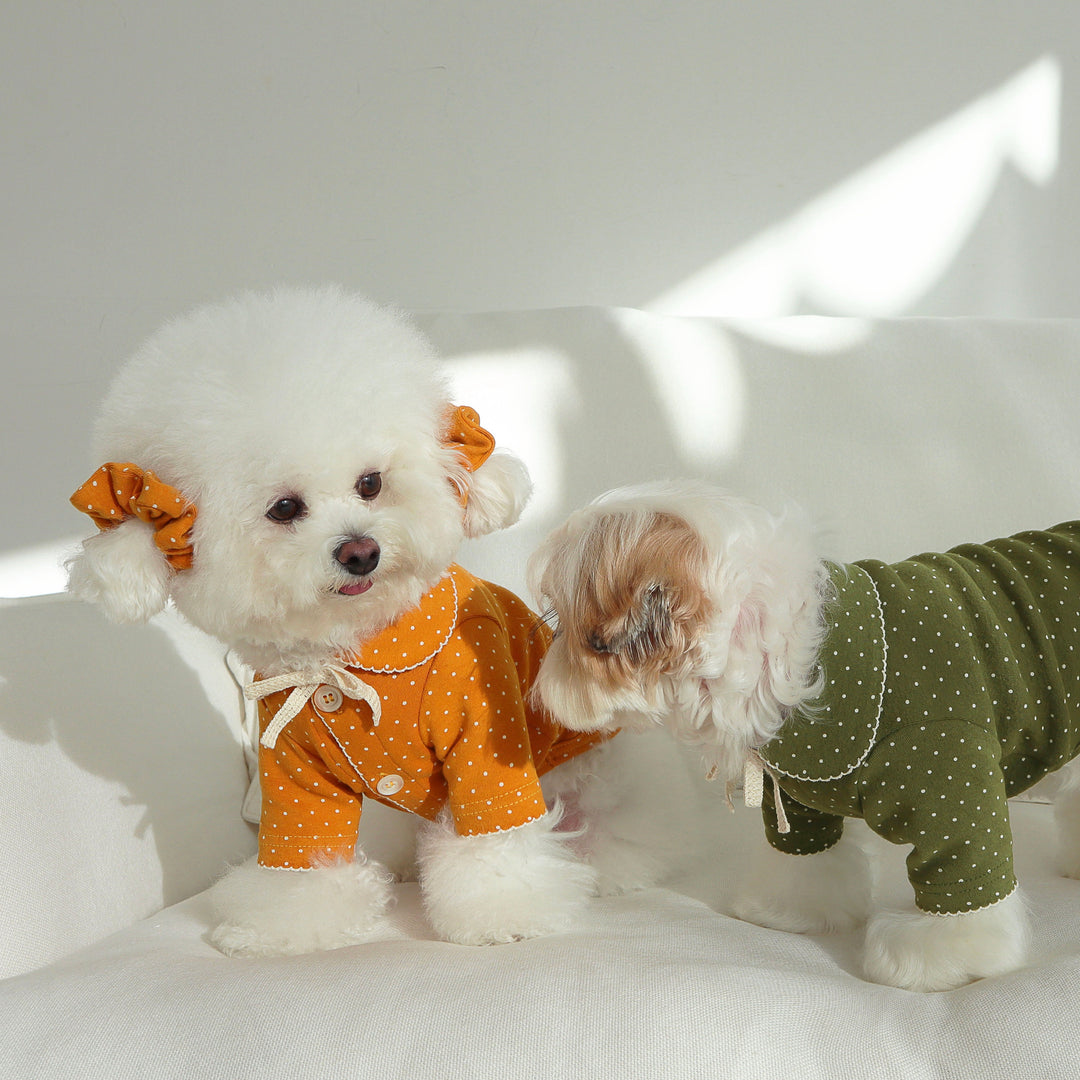 ※予約販売【DURANG RURANG】Dot Scrunchies