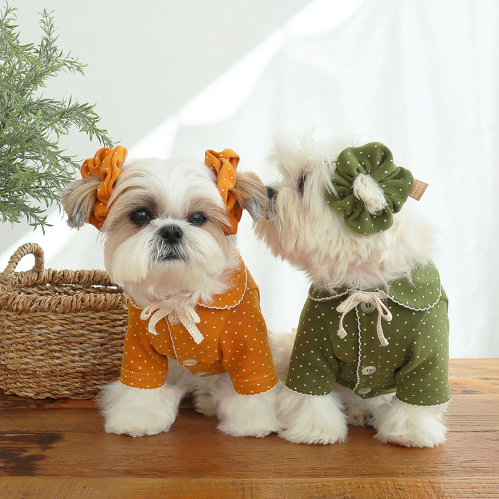 ※予約販売【DURANG RURANG】Dot Scrunchies