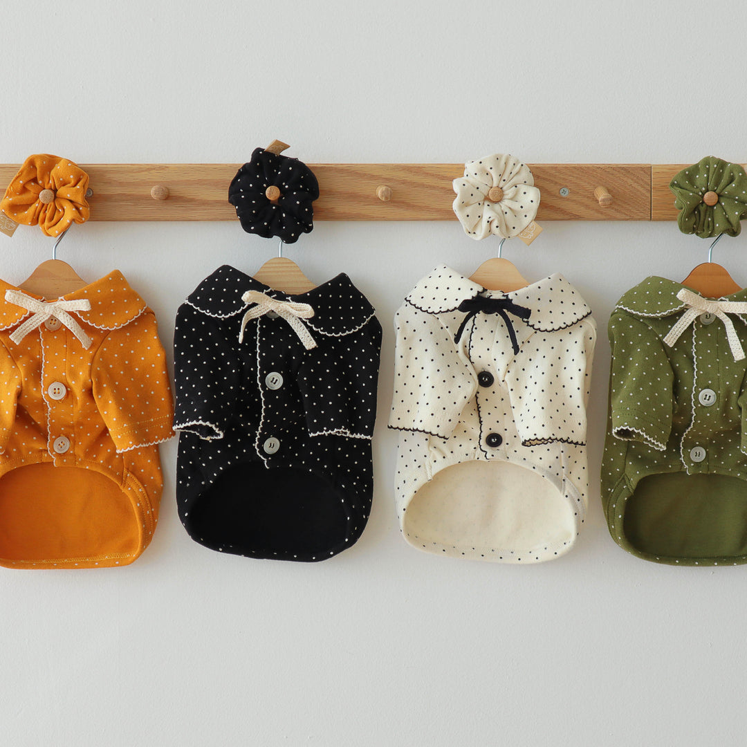 ※予約販売【DURANG RURANG】Dot Scrunchies